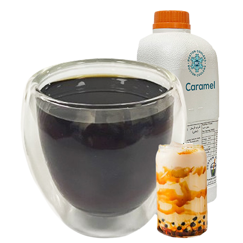 Caramel Syrup Bottle